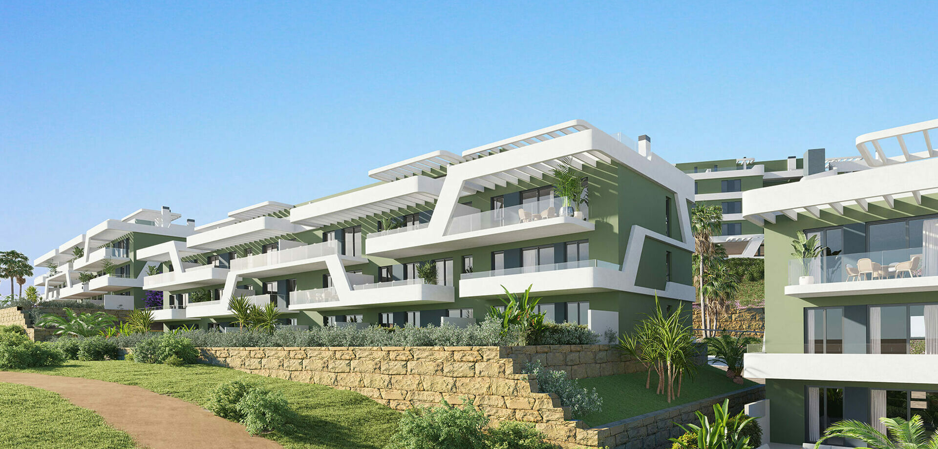 391 - Bahia - Modern Apartments in Mijas à 