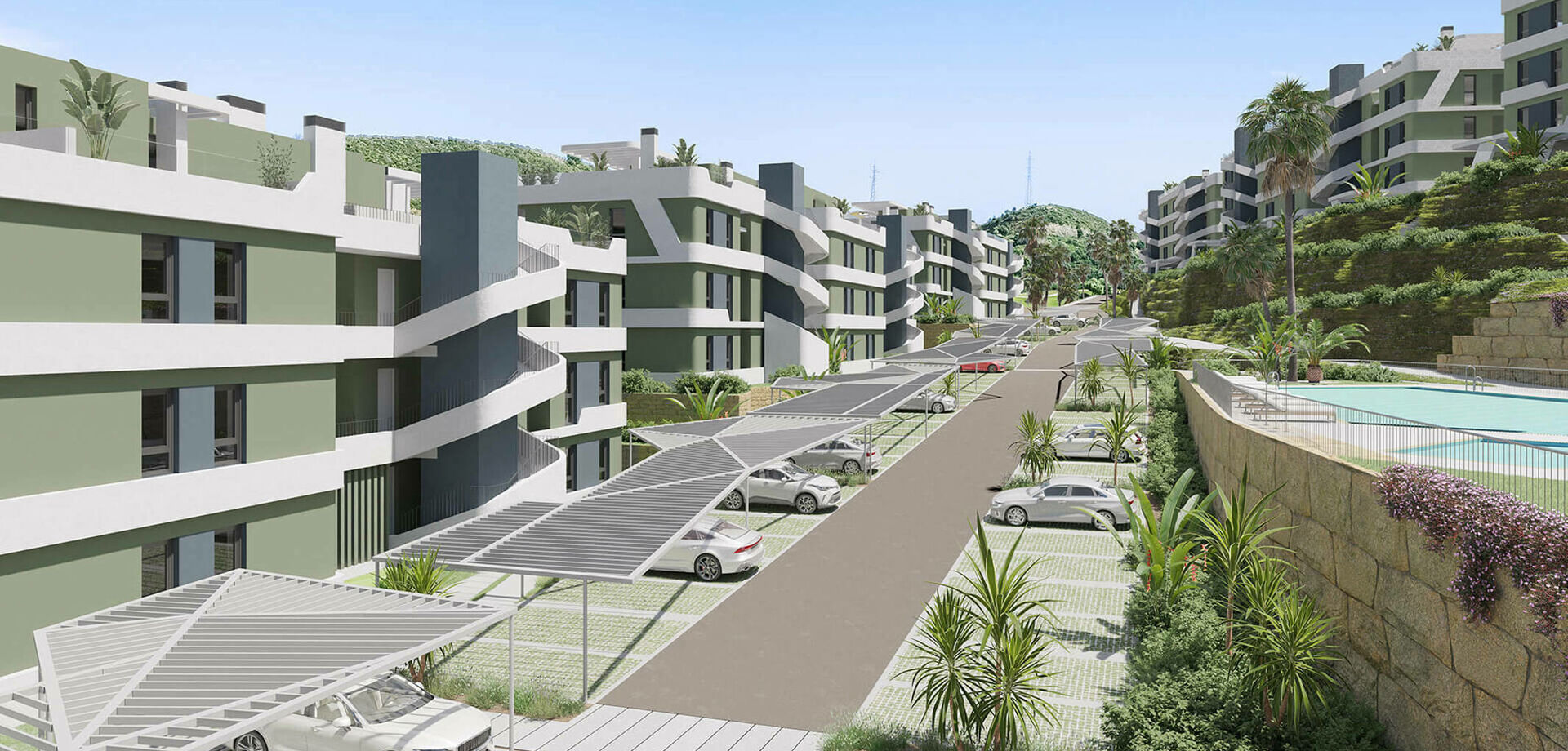 391 - Bahia - Modern Apartments in Mijas à 