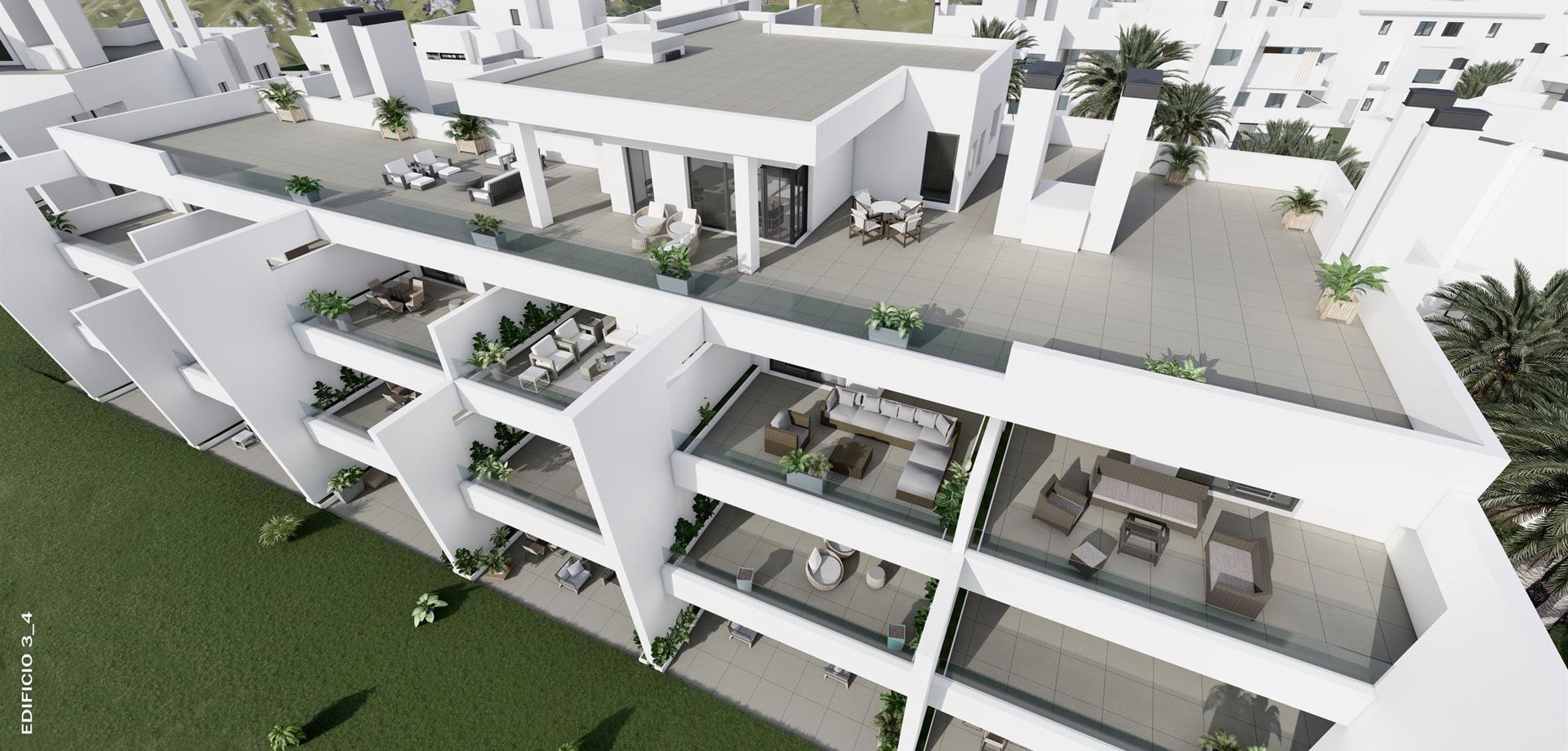 Nieuwbouw  met  Verhuurconcept in Estepona