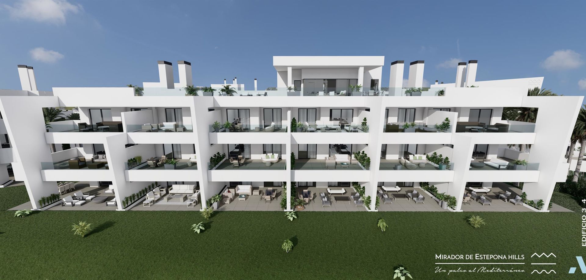 Nieuwbouw  met  Verhuurconcept in Estepona
